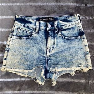 Express Jean Shorts